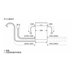 Bosch SPS6ZMI35E Series 6 45厘米 10套標準餐具 座地式洗碗碟機